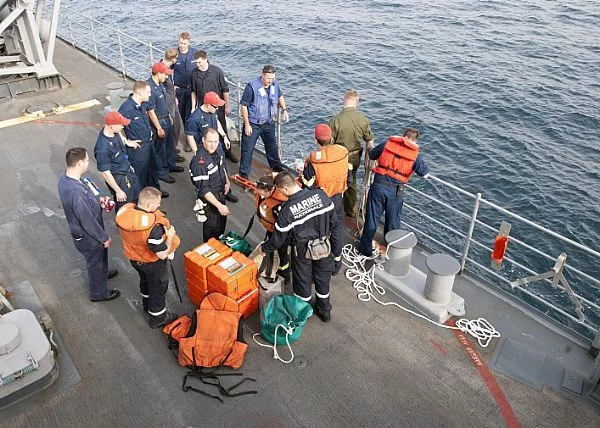 Entraînemant commun à la lutte contre les incendies