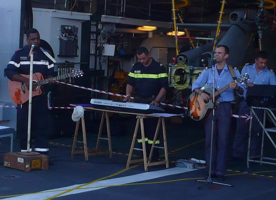 Notre groupe du bord 