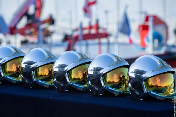 Casques de marins-pompiers de Marseille