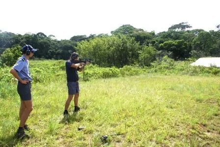 Séance de tir pour les marins de l’Audacieuse