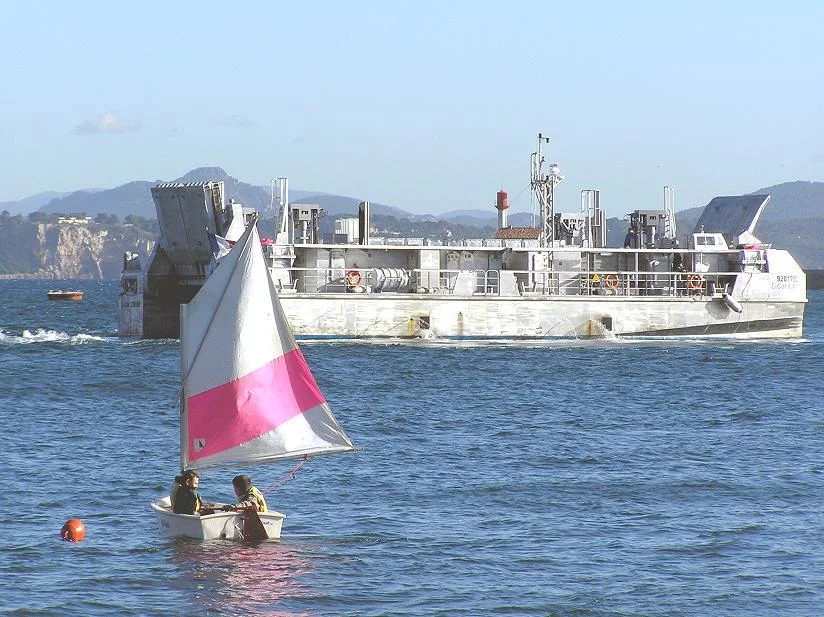 Essais du LCAT à St Mandrier sur Mer