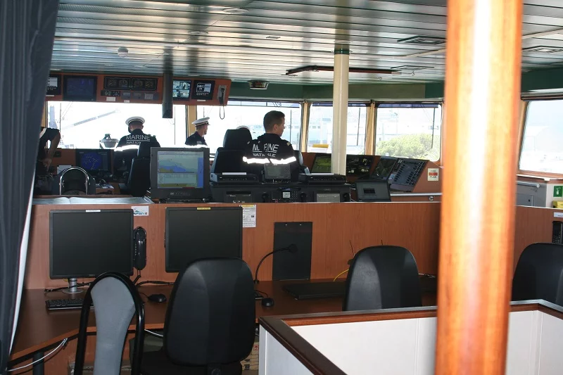 La passerelle du Champlain