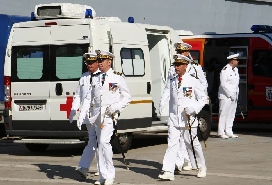 Arrivée du chef d'état-major