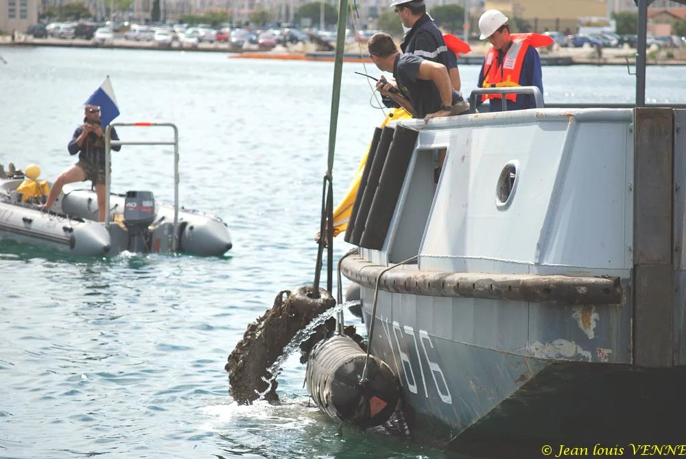 Le PGA 2 remonte un déchet