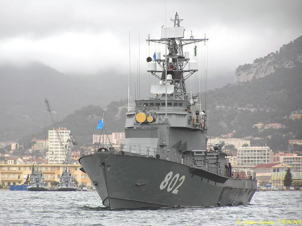 La corvette lance-missiles algérienne Salah Raïs