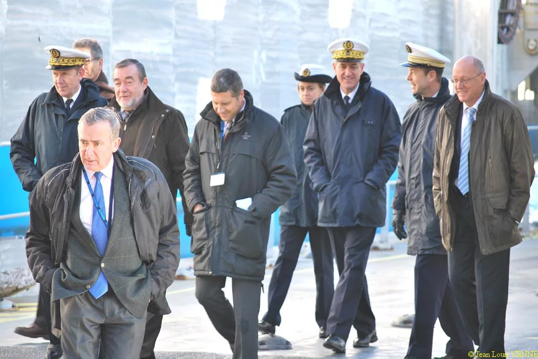 Le CEMM et les invités débarquent