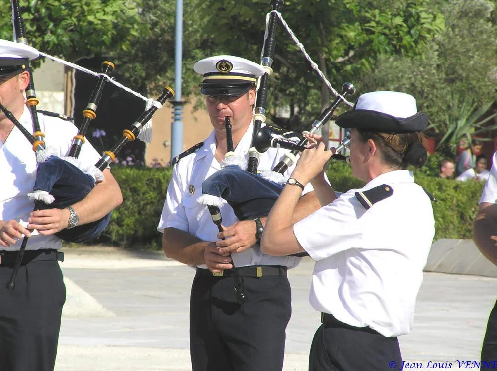 Le bagad du CIN St-Mandrier