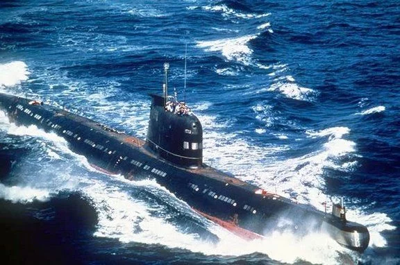 Un sous-marin de la classe Foxtrott (projet 641)