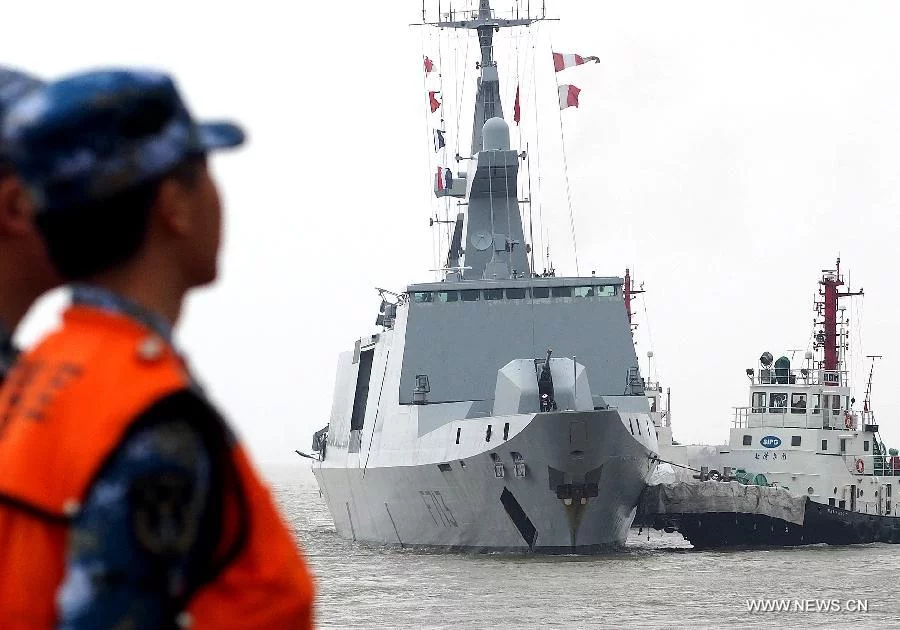 La frégate Aconit arrive à Shangai