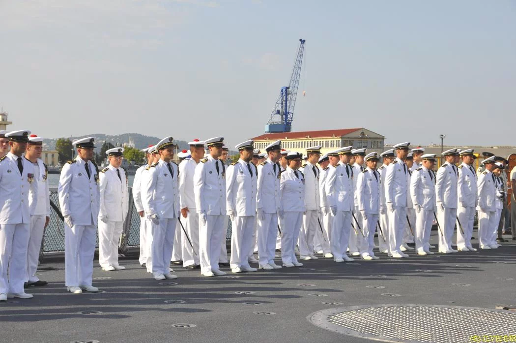 L'équipage rassemblé