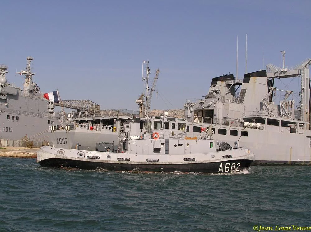 Remorqueurs en action