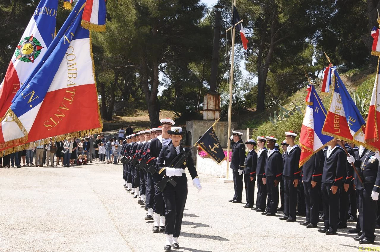 Remise des diplômes aux stagiaires de la Préparation Militaire Marine de LA SEYNE SUR MER