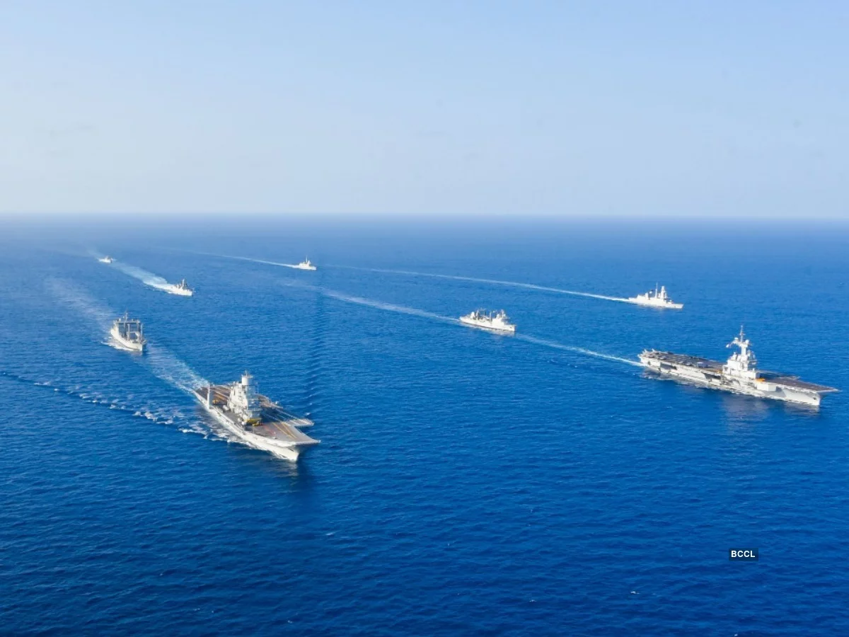 Les participants à l'exercice Varuna 2019