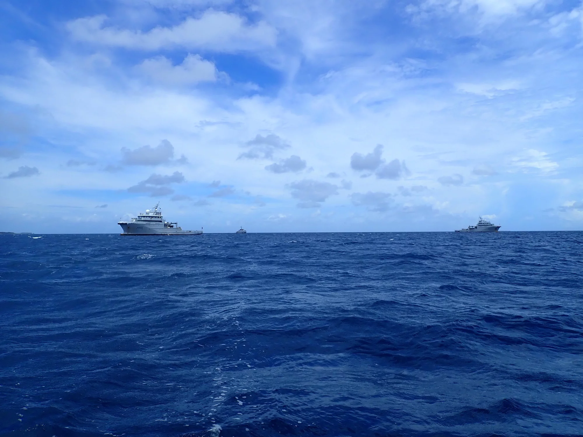 Les BSAOM « D’Entrecasteaux » et « Bougainville »