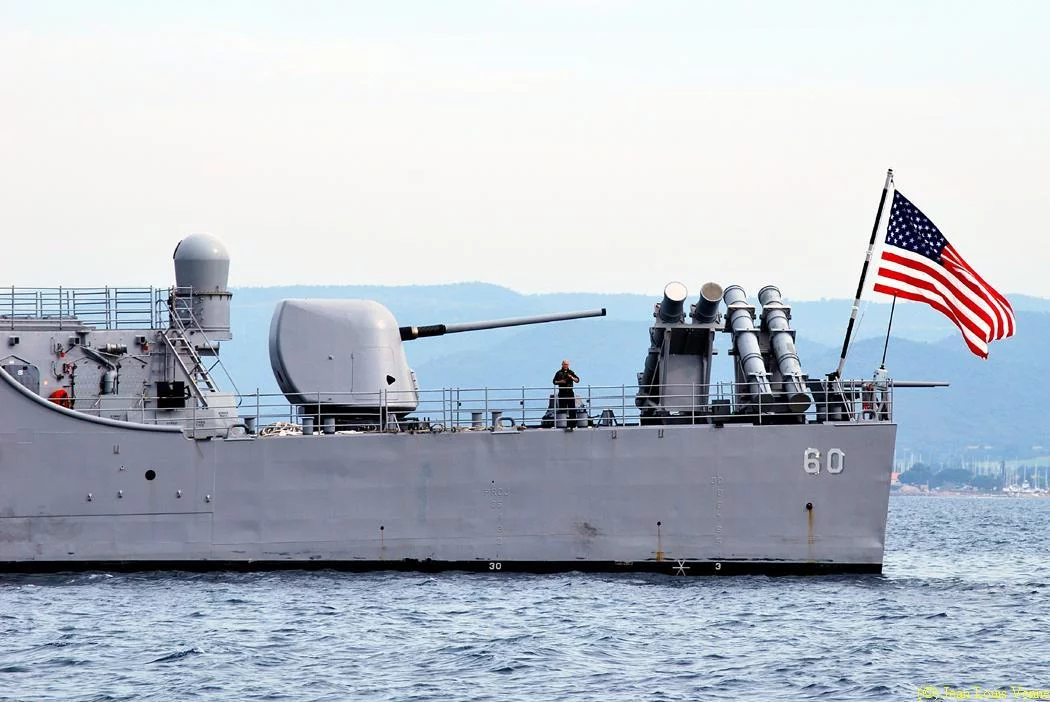 Le croiseur américain Normandy