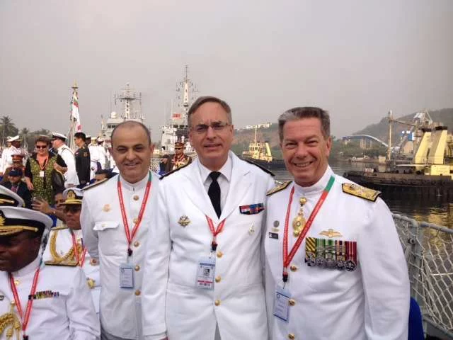 La France représentée à la revue internationale de la flotte en Inde