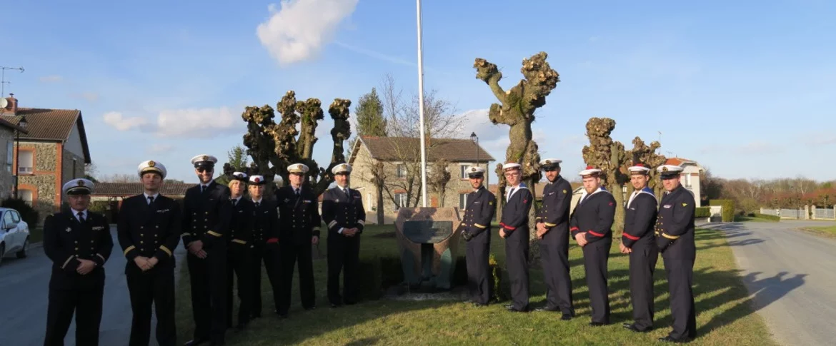 Visite des marins du BCR Marne dans le département