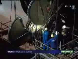 La nouvelle hélice du Charles de Gaulle