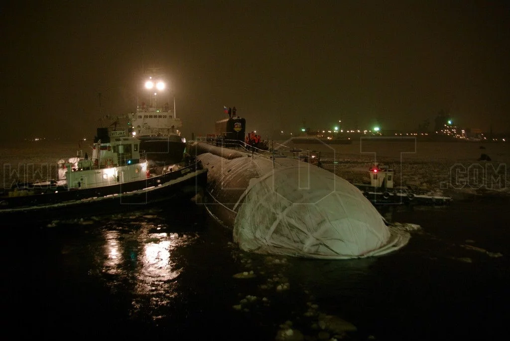 L'Alexander Nevsky à flot