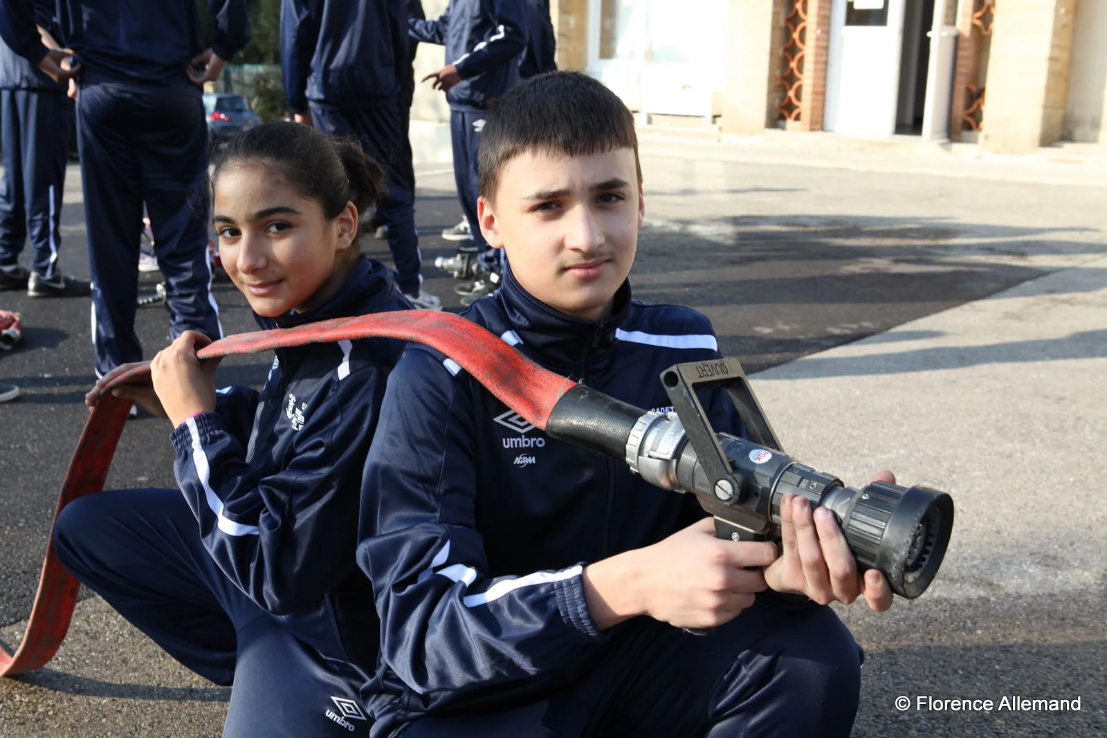 La première promotion de cadets du Bataillon des marins-pompiers de Marseille