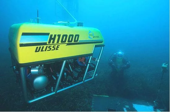L'engin sous-marin télé-opéré Ulisse