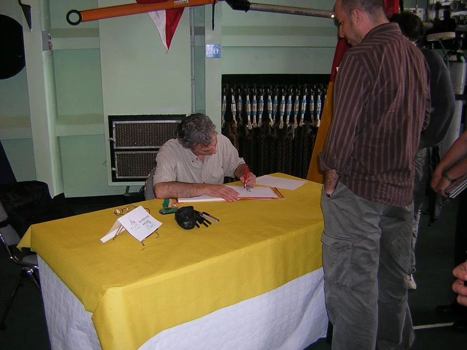 Séance de dédicace