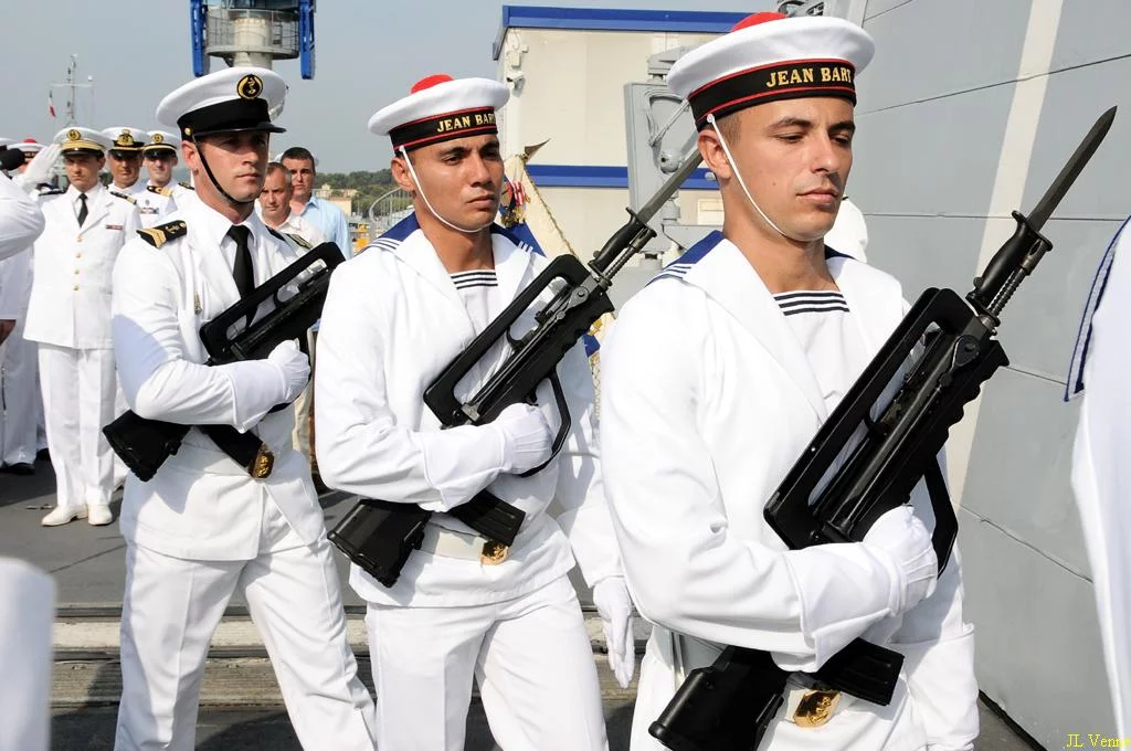 Prise de commandement de la frégate Jean Bart