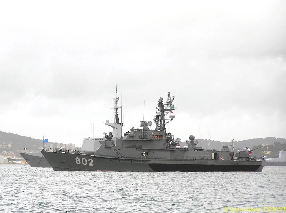 La corvette lance-missiles algérienne Salah Raïs