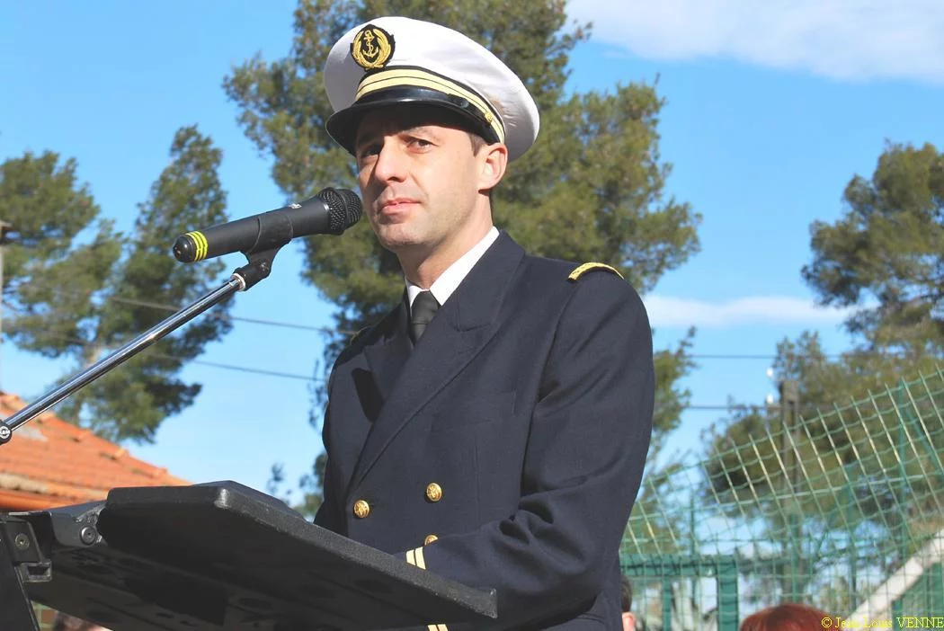 Discours de l'EV1 (R) Arnaud GUILLARD, chef du centre