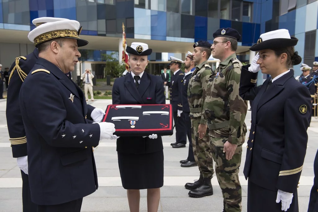 L’amiral Prazuck préside sa première cérémonie en tant que chef d’état-major de la Marine