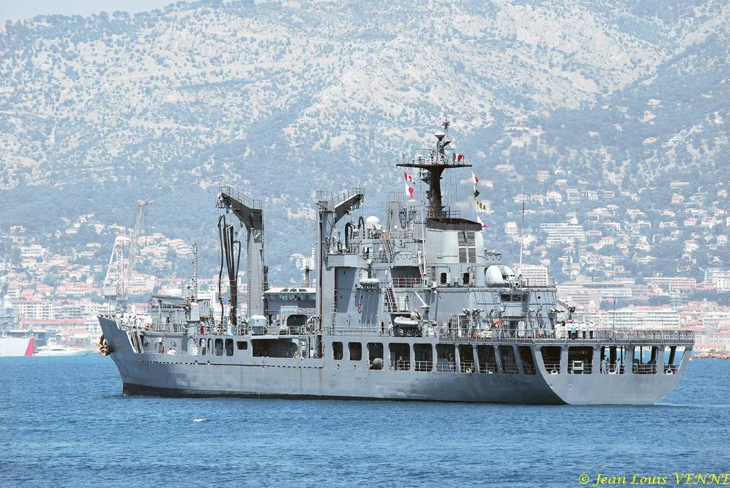 Arrivée à Toulon du bâtiment de soutien Dae Cheug