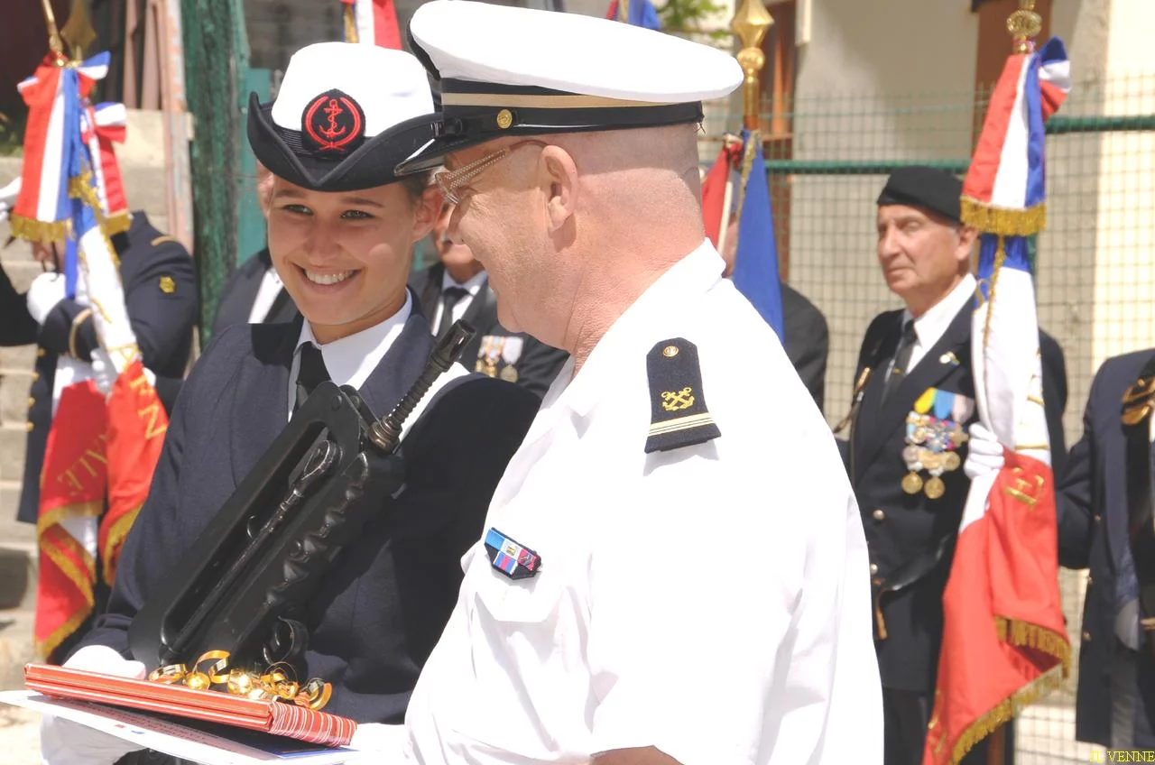Remise des diplômes aux stagiaires de la Préparation Militaire Marine de LA SEYNE SUR MER
