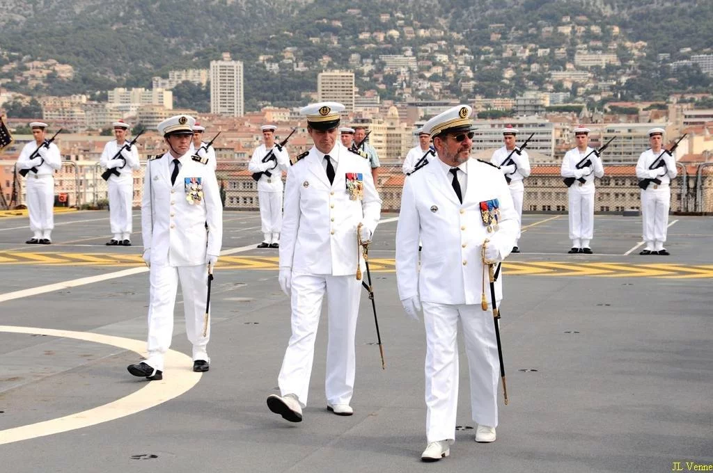 Prise de commandement du BPC Mistral