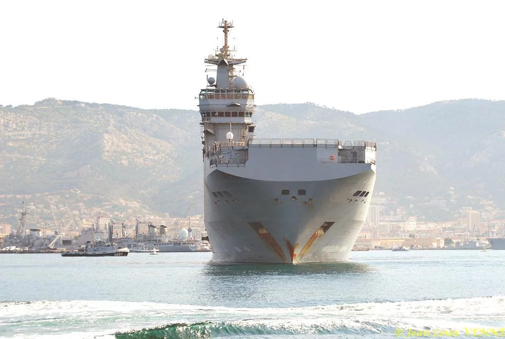 Le Mistral de retour à Toulon après Gavial 08
