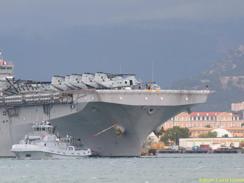 Départ de l'Iwo Jima