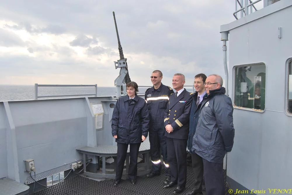 D'anciens membres de l'équipage