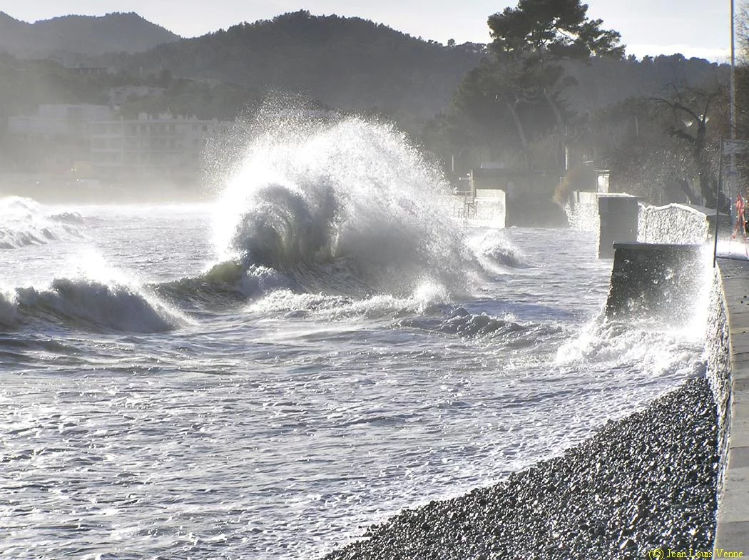 Tempête sur la côte varoise