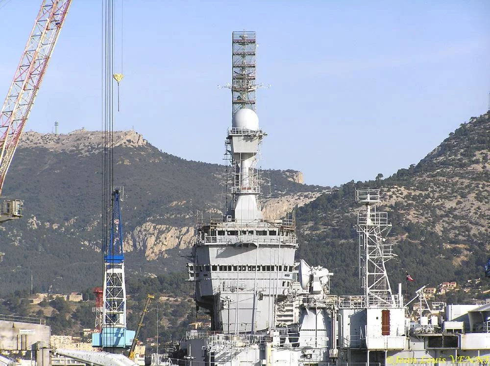 Superstructures du Charles de Gaulle