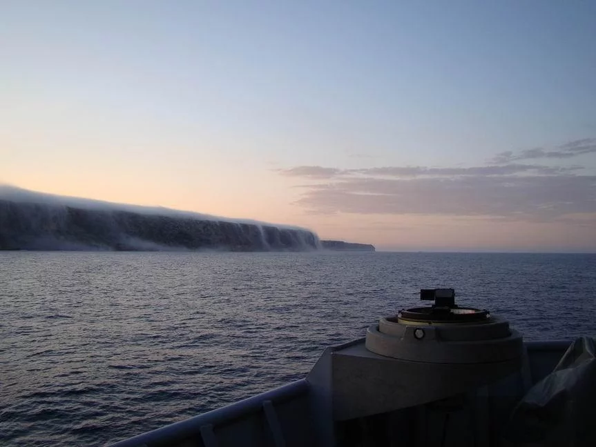 Les îles Baléares depuis la passerelle du Capricorne