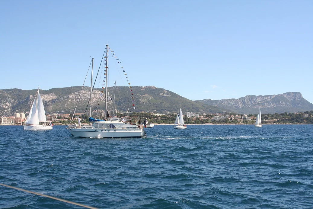 La flottille accueillie en rade de Toulon