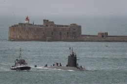 Dernière arivée du Rubis à Cherbourg