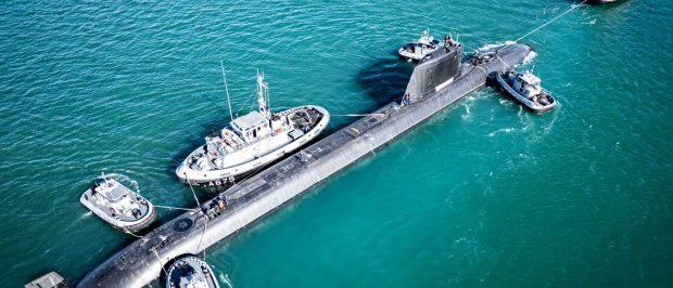 Première plongée du sous-marin nucléaire d'attaque De Grasse