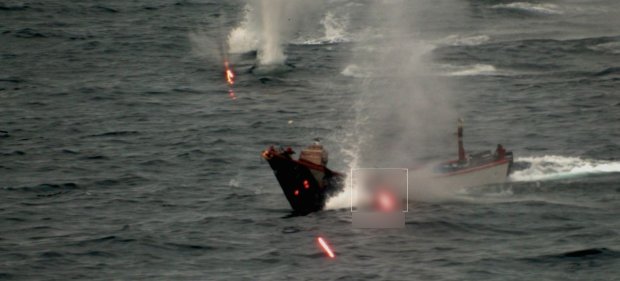 Neutralisation d'un drone de surface