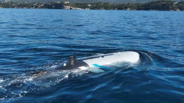 Le démonstrateur de drone sous-marin de combat sans équipage